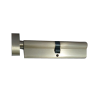 Bathroom Cylinder - 70mm - Nickel Finis